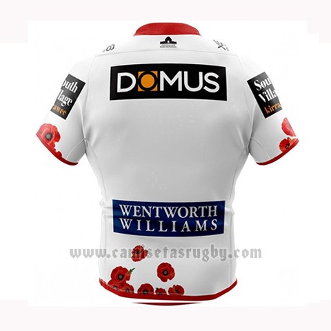Camiseta St George Illawarra Dragons Rugby 2018-19 Conmemorative